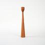 Teak Candlestick 1960s 1