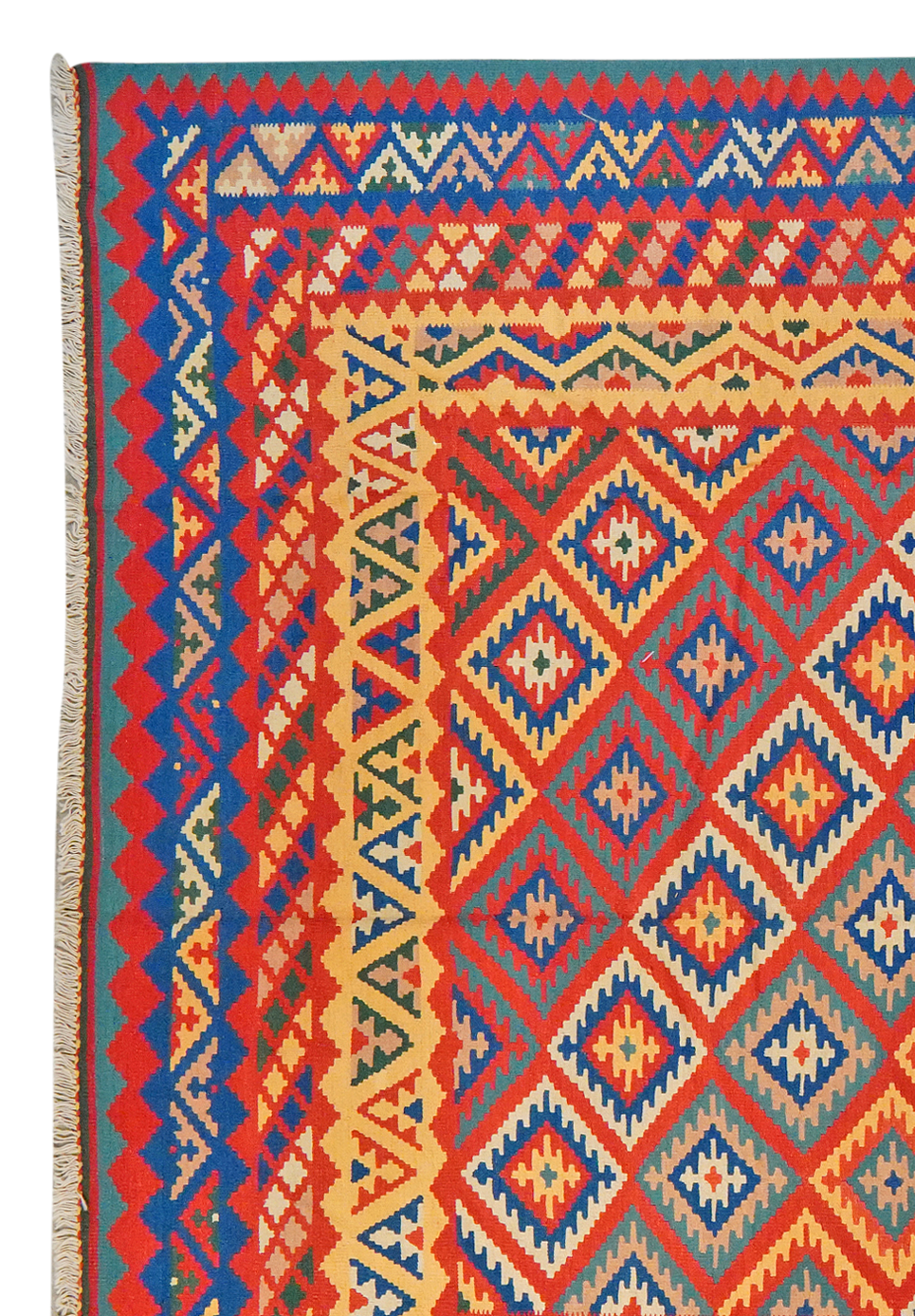 Tappeto Kilim Gashgai Multicolore 1