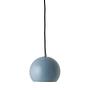 Ball Pendelleuchte Hellblau Ø18cm 0