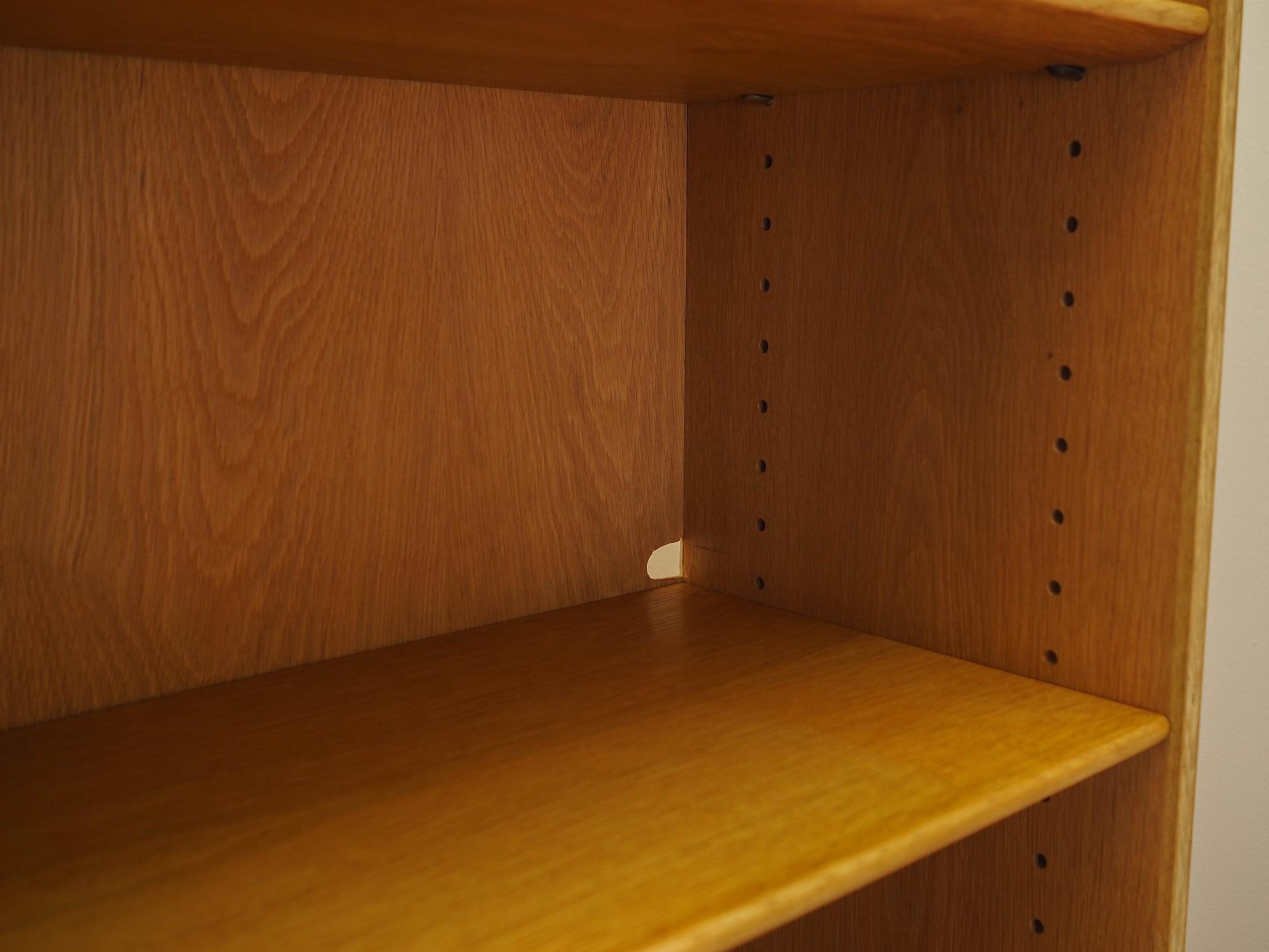 Bücherregal Esche Braun 1960er Jahre 6