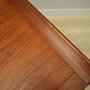 Vintage Couchtisch Teakholz Braun 1970er Jahre 11
