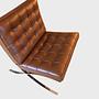Barcelona Sessel Mies van der Rohe Leder Braun 0