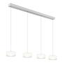 LED Pendant Light Belinda Clear Glass Iron 3
