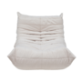 Togo Sessel und Ottoman Set Textil Off-White 1