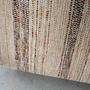 Saporiti Sofa 3-seater Fabric Beige Wood 1960s 10