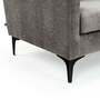 Großes Astha Sofa Récamiere Rechts Danny Steel Grey 4