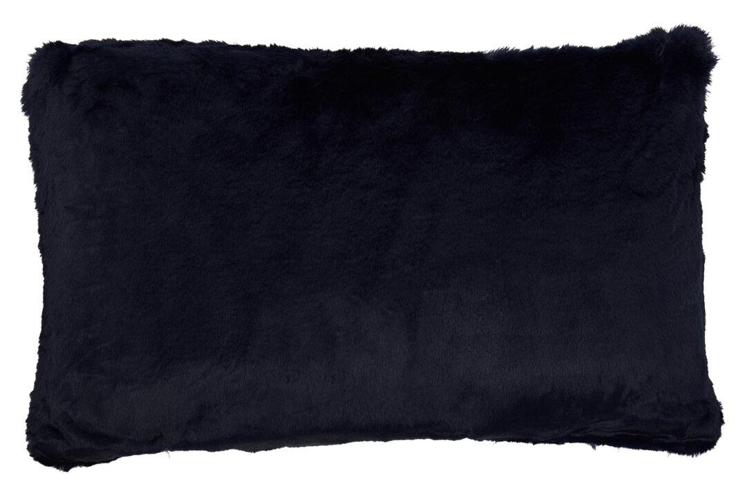 Bosie Lamina Navy Blue Rectangular Pillow 0