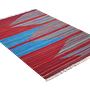 Kilim Gashgai Teppich Rot Blau 2