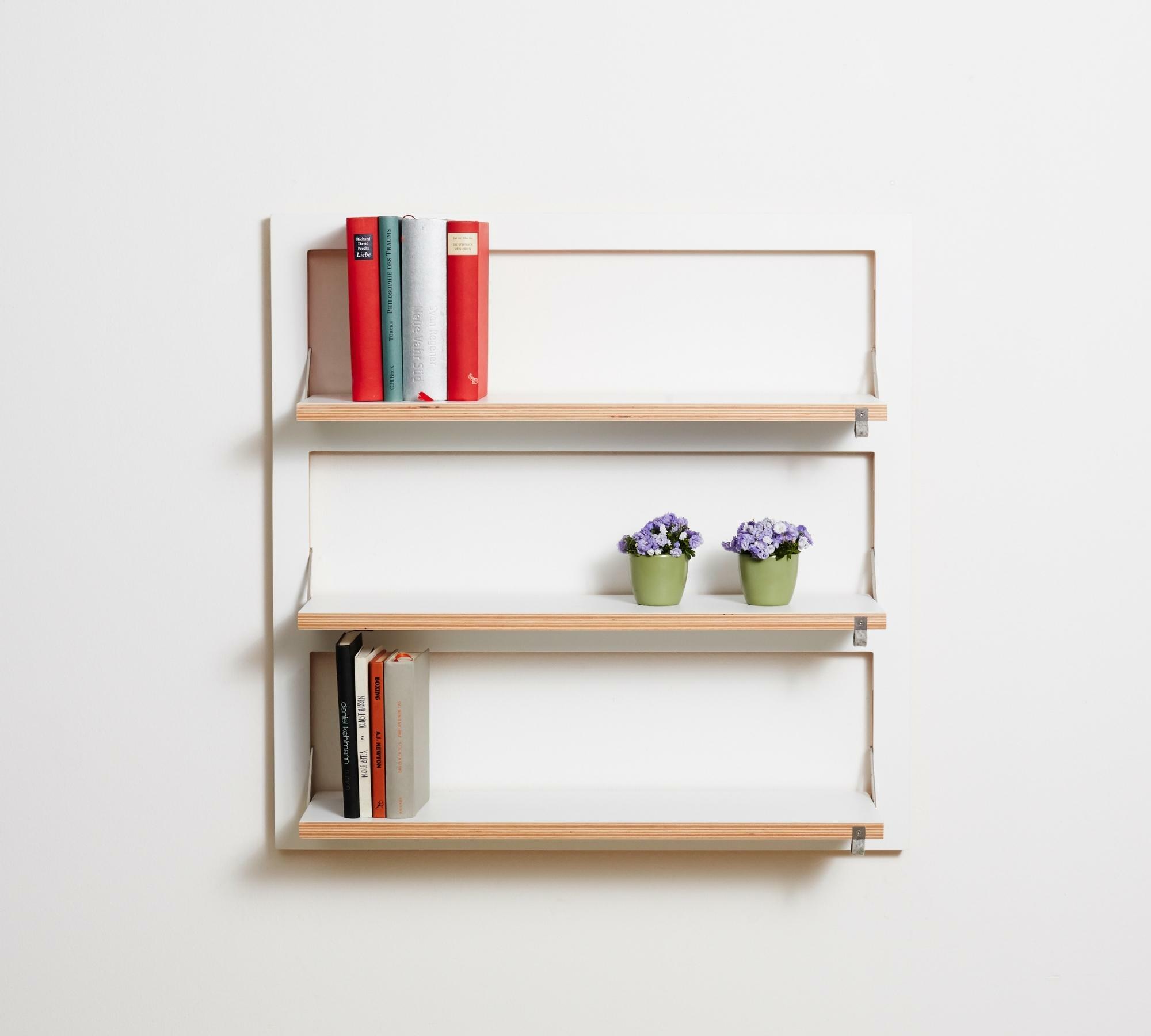 Fläpps Regal 80x80-3 Weiß 0