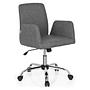 FLOW Office chair Swivel with casters Fabric Grey 1