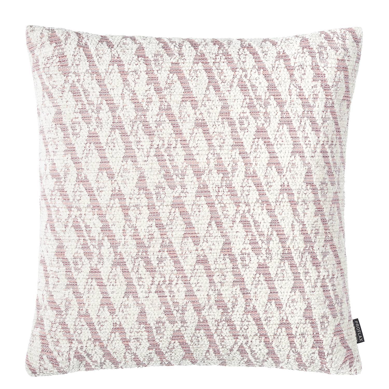 Kissenbezug Illinois Baumwollstoff Rosa 0