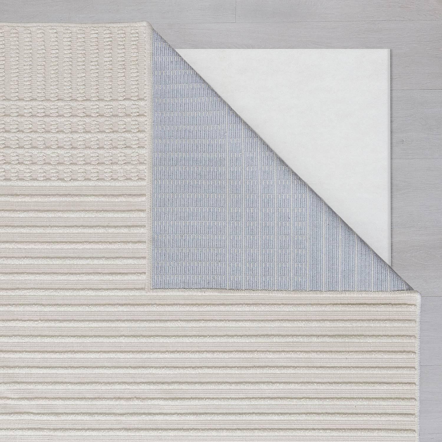 Elton Stripe Läufer Ivory 60 x 240 cm 3