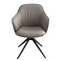 Drehbarer Armlehnenstuhl AOBAO Taupe 2