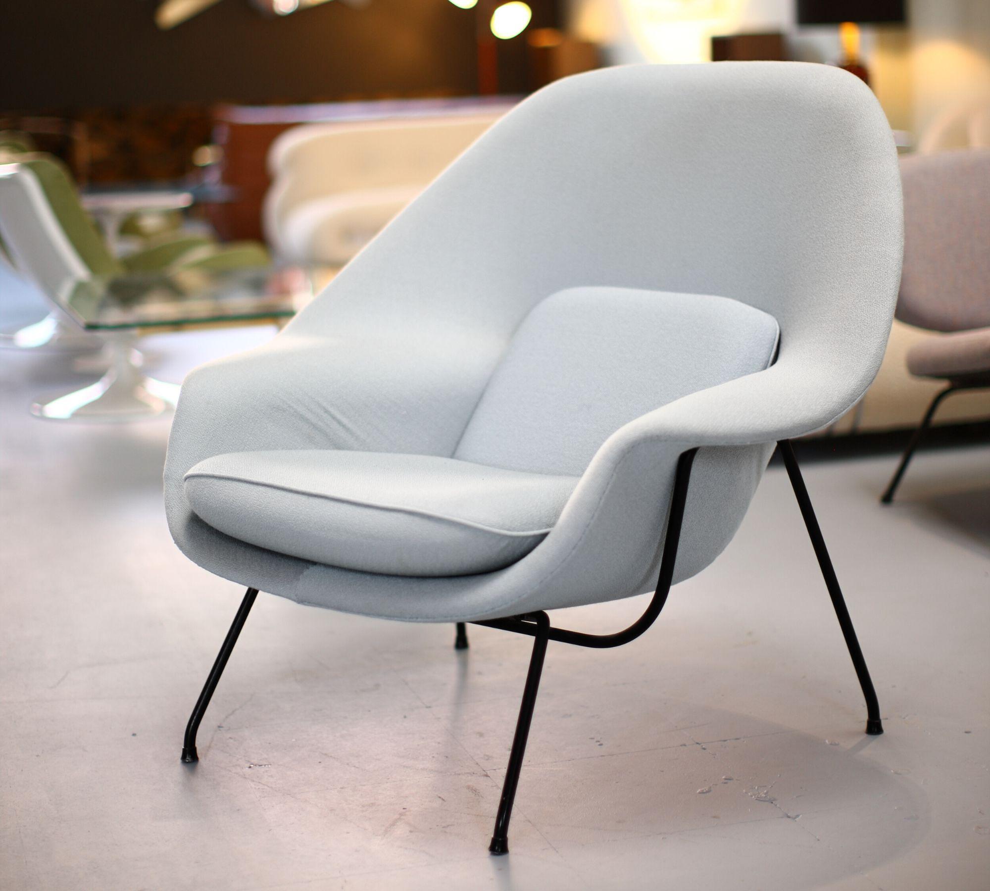 Womb Chair mit Ottomane Eero Saarinen 1960er Jahre 0