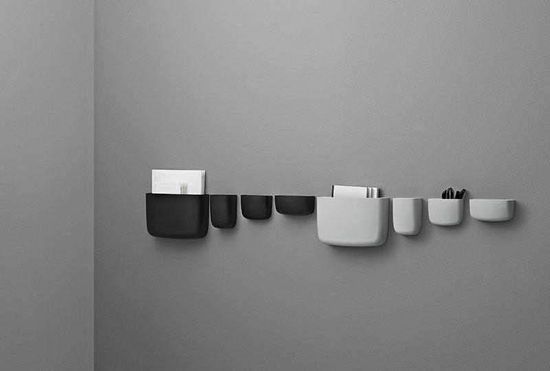 Pocket Wall Storage 4 Black 9