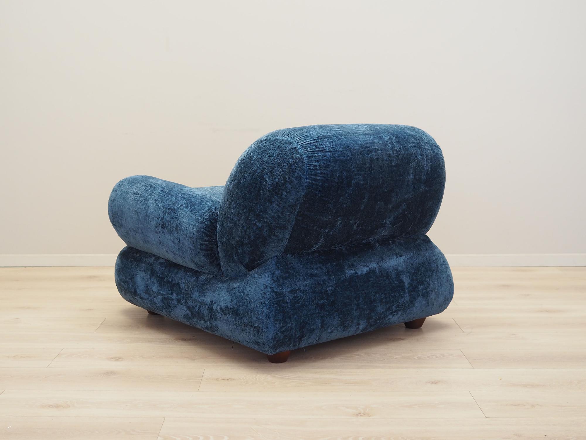 Sessel Blau 1970er Jahre 4