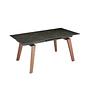 Dining table Walnut porcelain marble 7