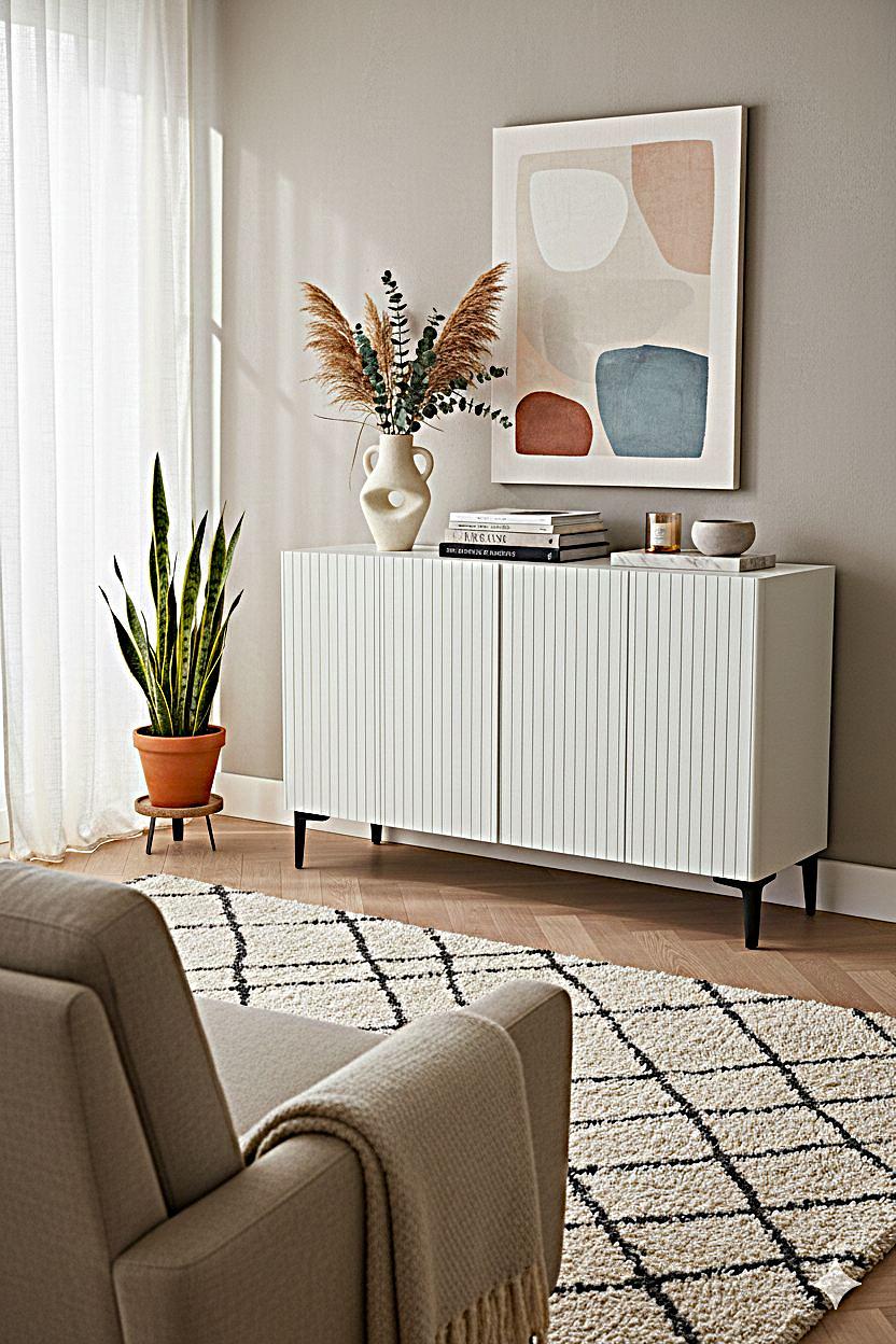 Zeynep 120 Console Table White 0