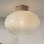 Ceiling Light Bologna 1-Light Frosted Glass White 0