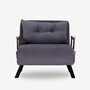 Armchair with sleeping function Grey 4