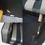Dylan Sofa 4-Sitzer Line Latte Black 7