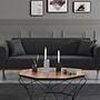 Cofi 3-seater sofa bed Anthracite 2