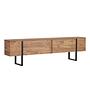 Onera Sideboard Kiefer-Optik Schwarz 6