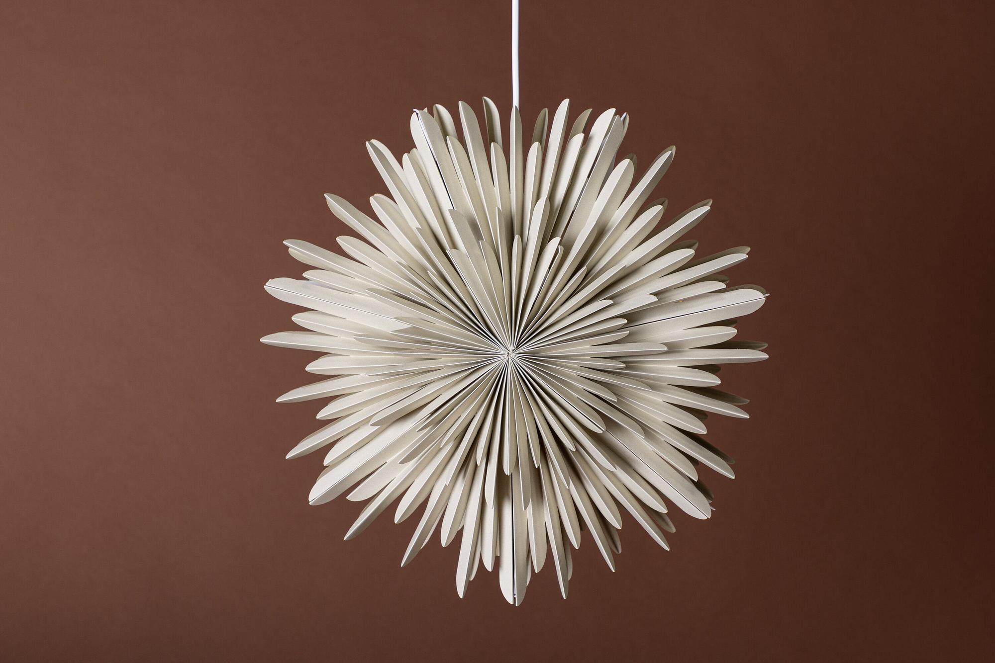 Sälen Pendant light Metal/MDF Beige ø46cm 5