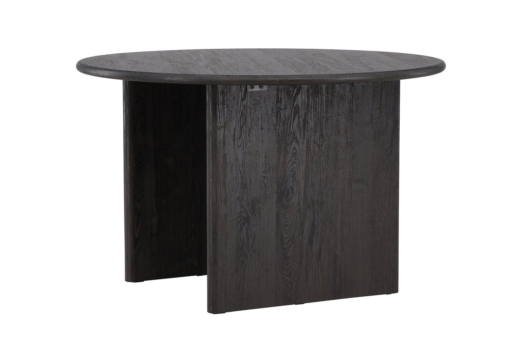 Björholmen Dining table FSC Black ⌀120cm 2