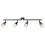 Loralie Ceiling Light Frosted Glass Iron 4-light 0