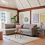 Douglas Ecksofa Récamiere Rechts Agnes Brown 5