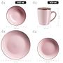 Rim Combi Set 16-piece Ceramic Pink 1
