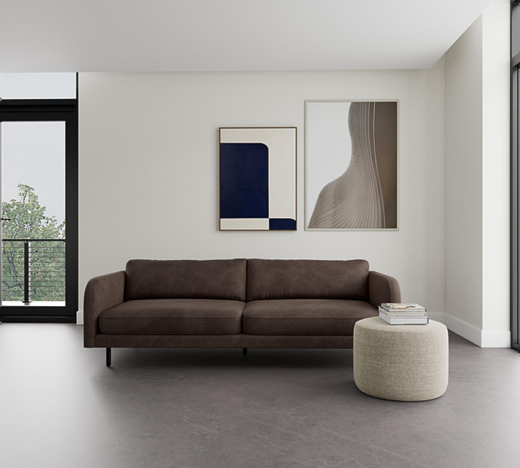 Julia Sofa 3-Sitzer Aulla Cacao 2