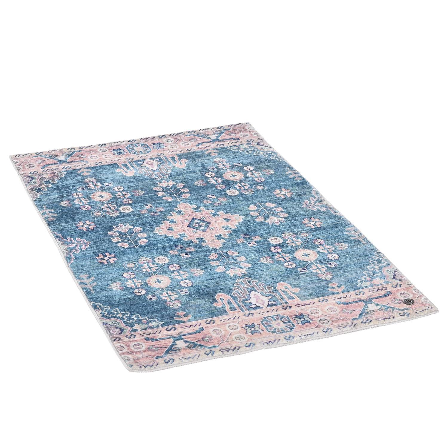 Oriental One Badteppich Türkis 60 x 100 cm 1