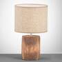 Table lamp 1-bulb Linen Concrete 3