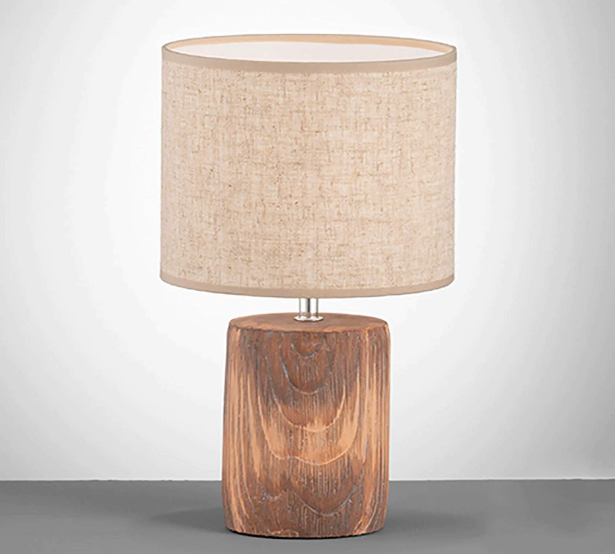 Table lamp 1-bulb Linen Concrete 3