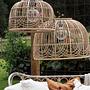 Bali Lampenschirm Rattan Natur Ø 50cm 2