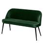 Küchensofa Jacklin Samt Grün 1