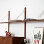 Shelving unit teak 1960s 6