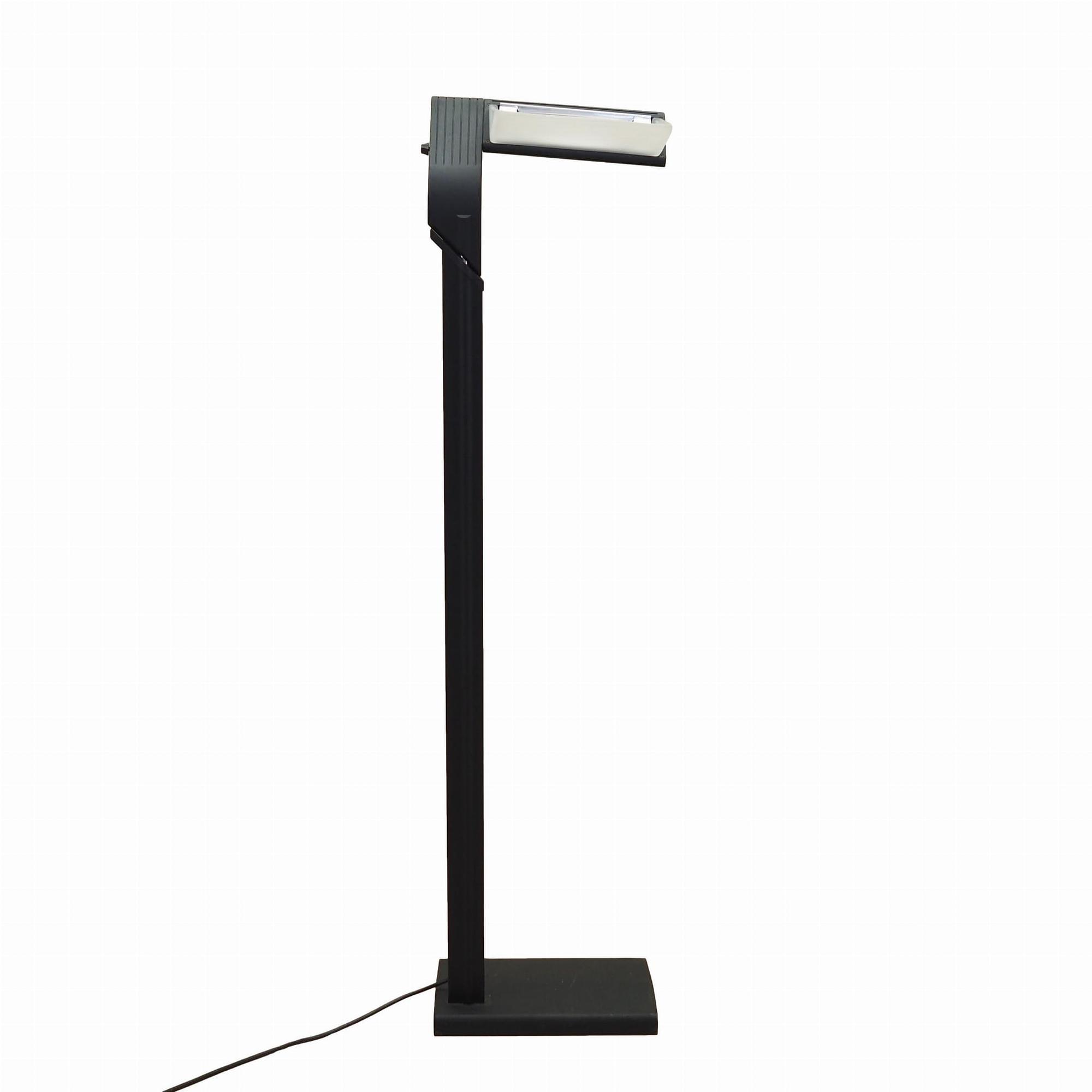 Floor lamp metal glass 1990s 0