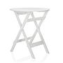 Garden table / Folding table TRAVANO T plastic white hjh LIFE 0