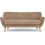 Herman Sofa 3-Sitzer Aulla Caramel 0