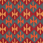 Kilim Gashgai Teppich Mehrfarbig 2