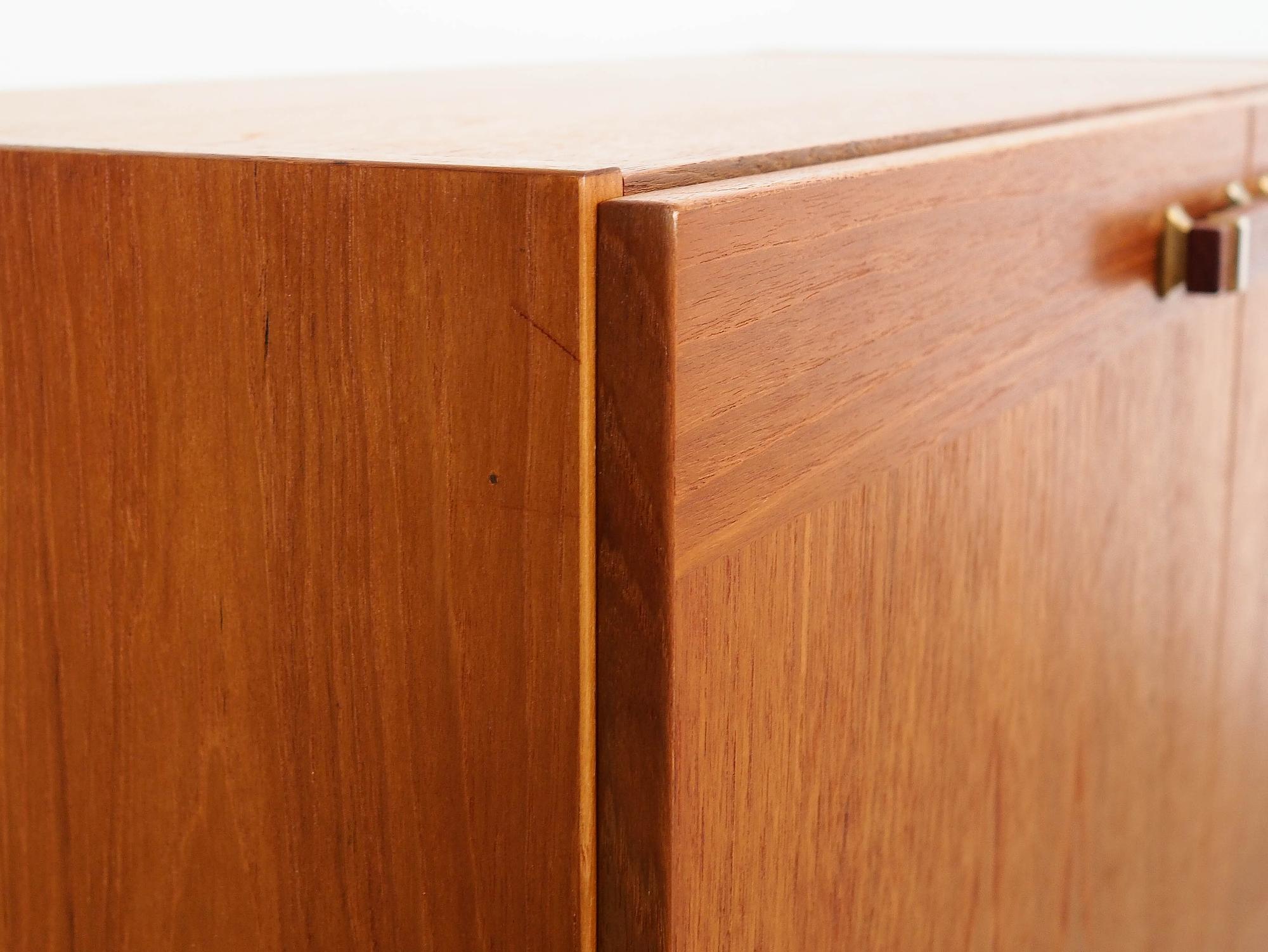 Teak cabinet Brown1970s 8