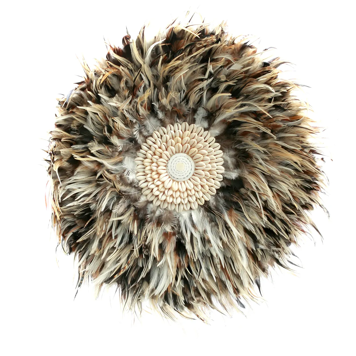 Coastal Juju Wanddeko Grau Braun 0