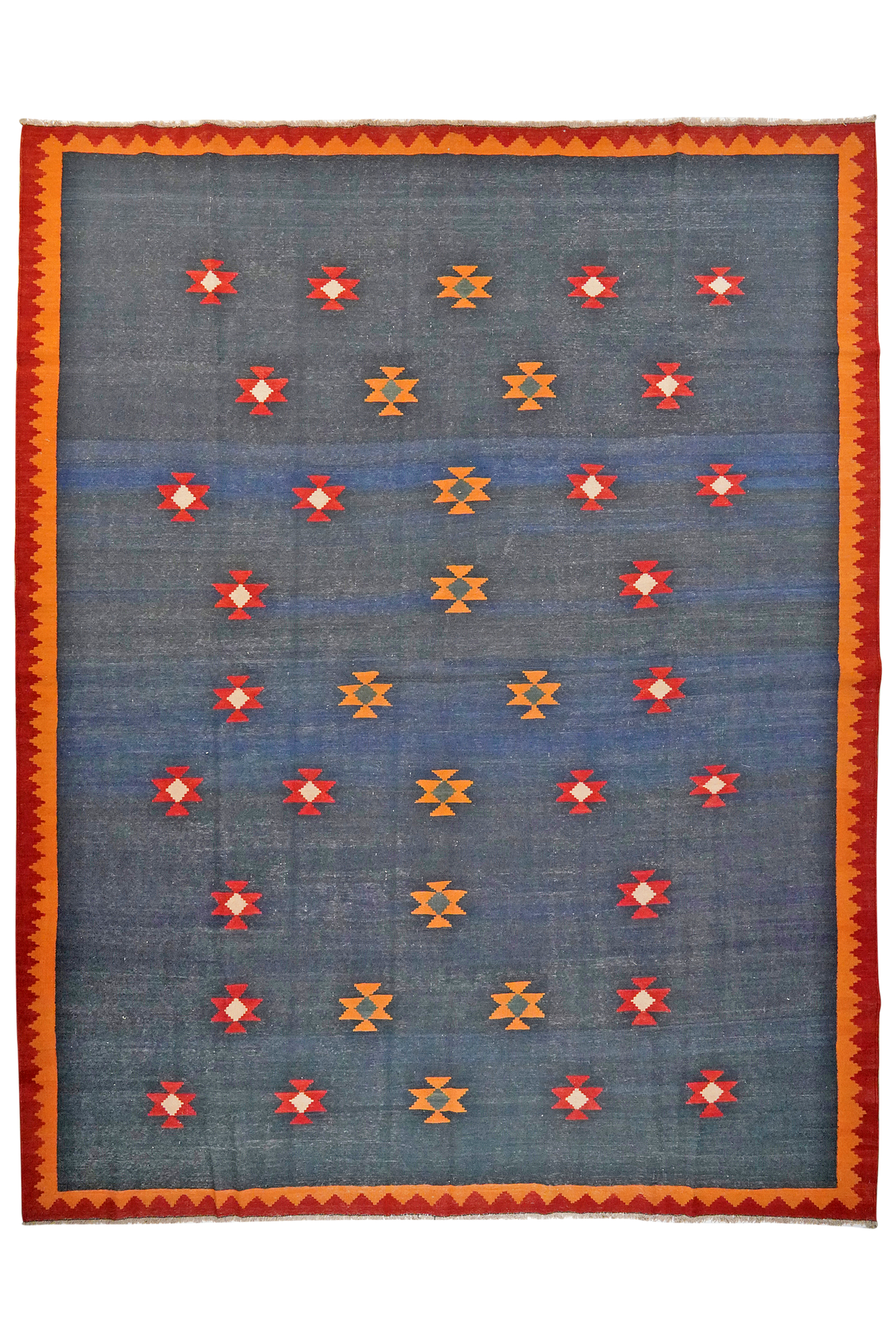Kilim Gashgai Teppich Mehrfarbig 0