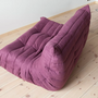 Togo Sofa 2-Sitzer Textil Aubergine 3