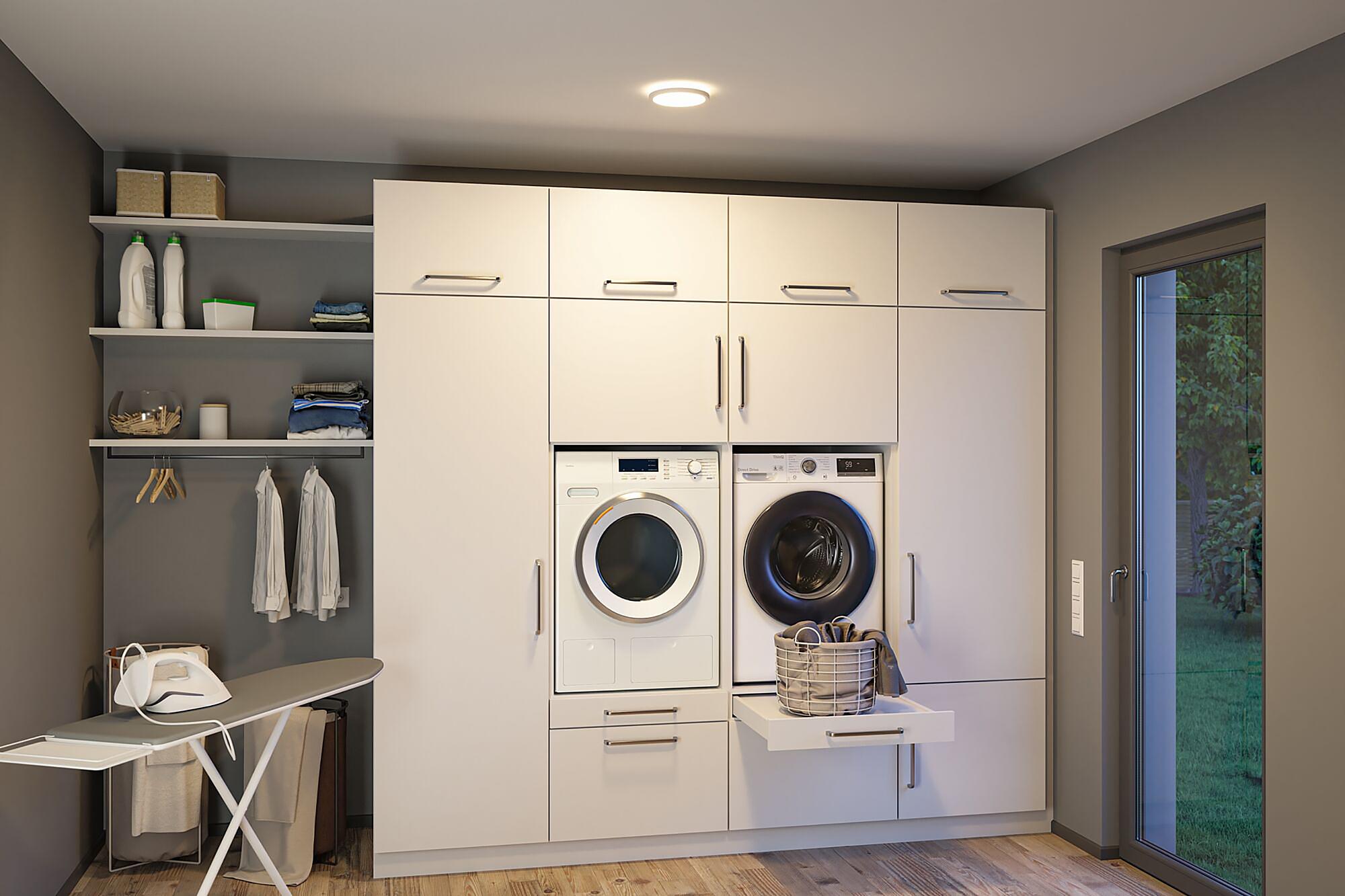 Atria Shine LED Ceiling Light Plastic White 19 cm 2