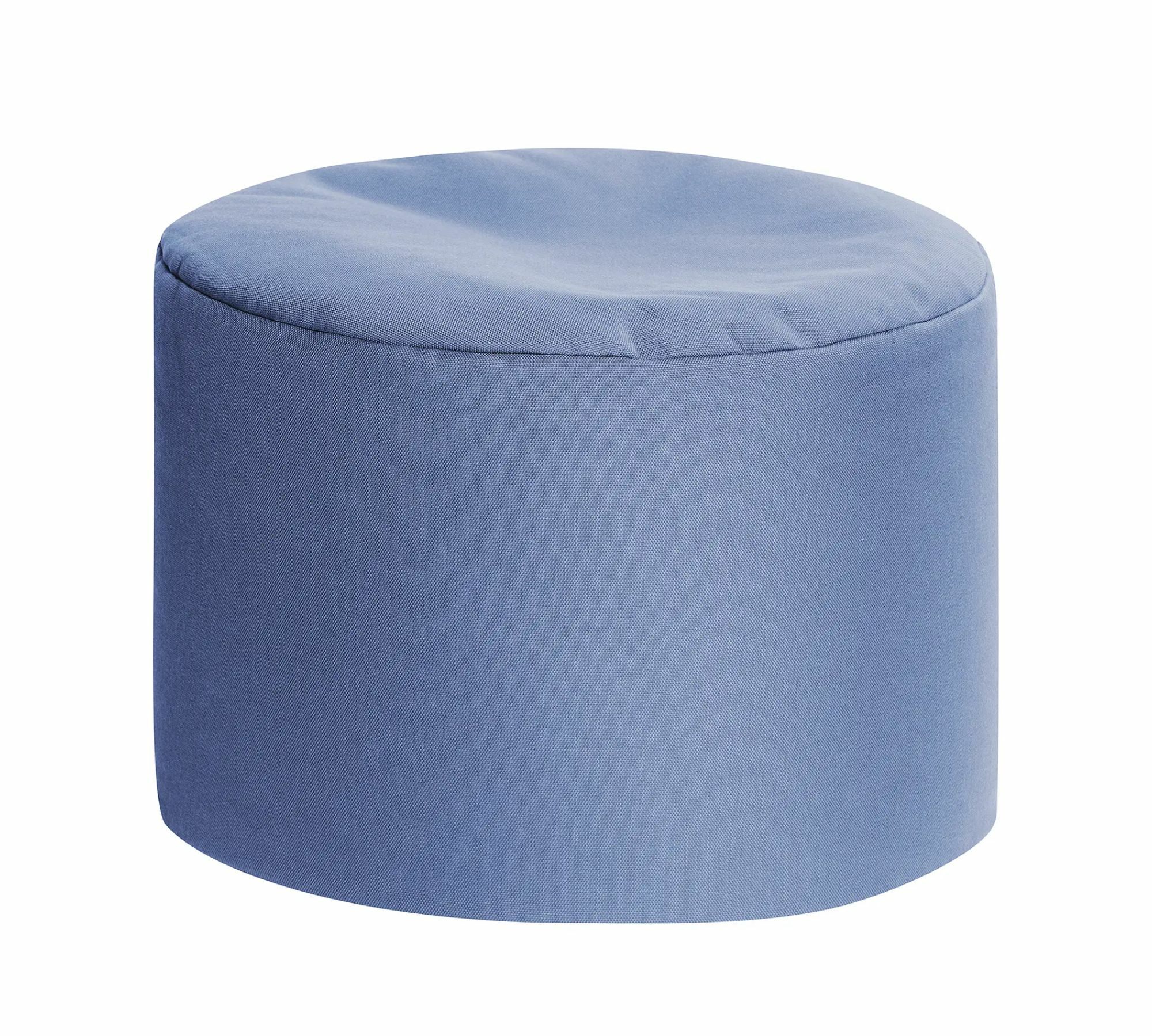 Pouf Dralonfaser Perlenfüllung Blau 0