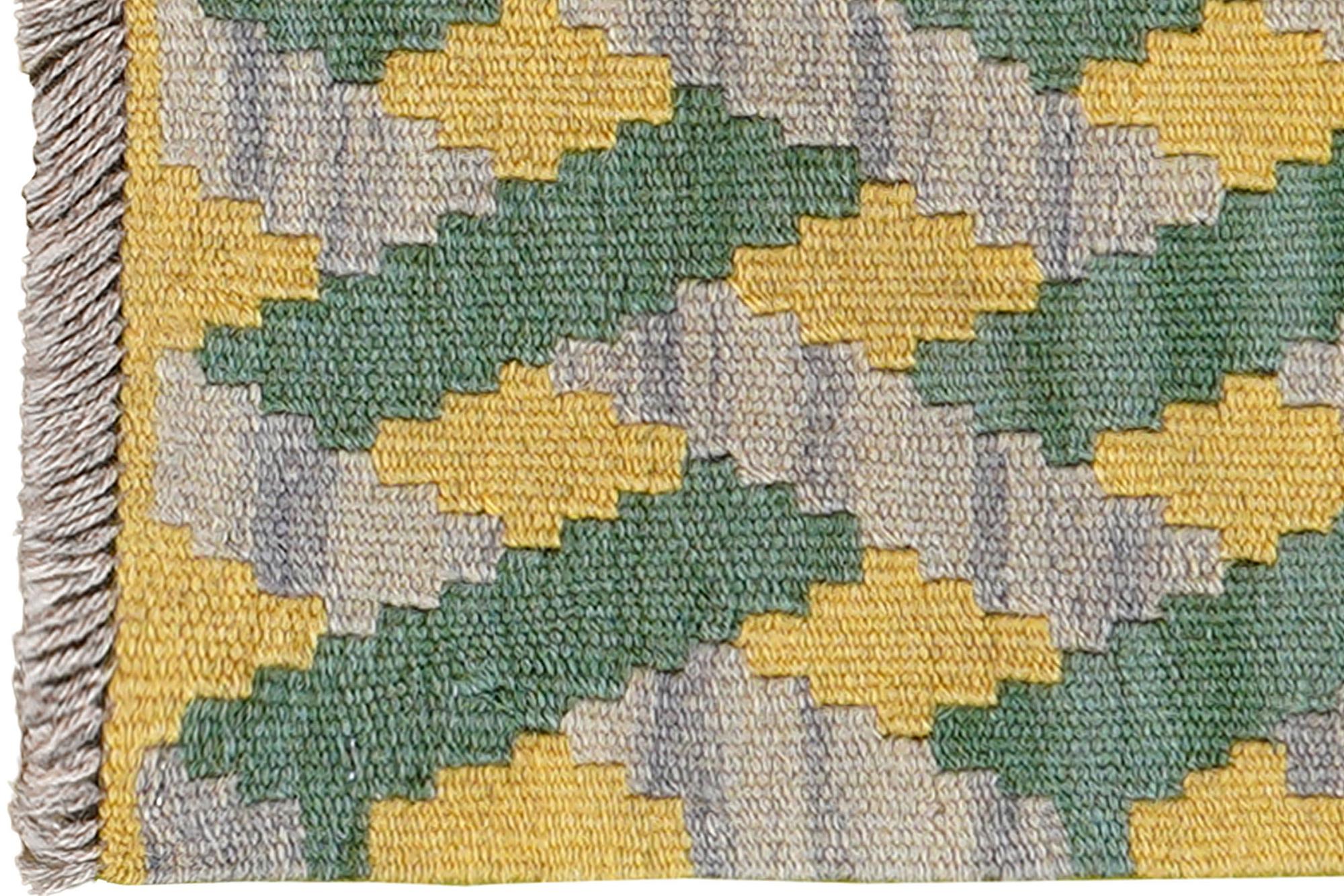 Kilim Gashgai Teppich Mehrfarbig 1